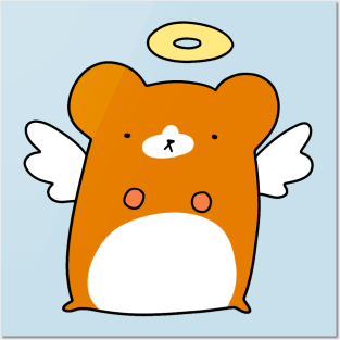 Angel Hamster Posters and Art